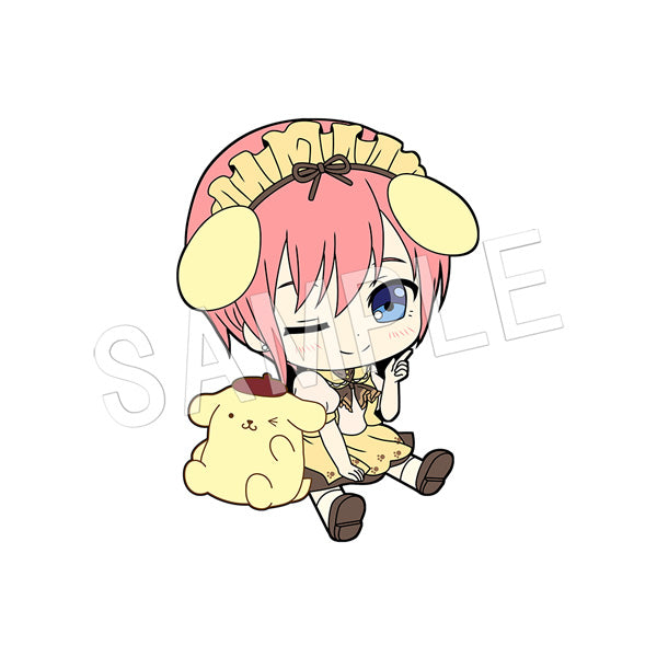 The Quintessential Quintuplets Season 2 Chugai Mining x Sanrio Characters Petanko Trading Rubber Strap (1 Random)