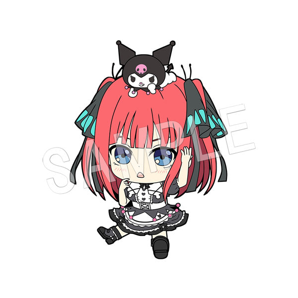 The Quintessential Quintuplets Season 2 Chugai Mining x Sanrio Characters Petanko Trading Rubber Strap (1 Random)