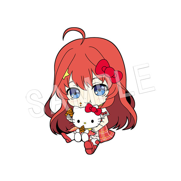 The Quintessential Quintuplets Season 2 Chugai Mining x Sanrio Characters Petanko Trading Rubber Strap (1 Random)