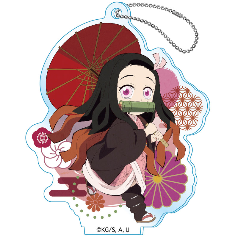 Demon Slayer: Kimetsu no Yaiba Twinkle Kaido Walking Series Acrylic Key Chain Vol. 1 (1 Random Blind)