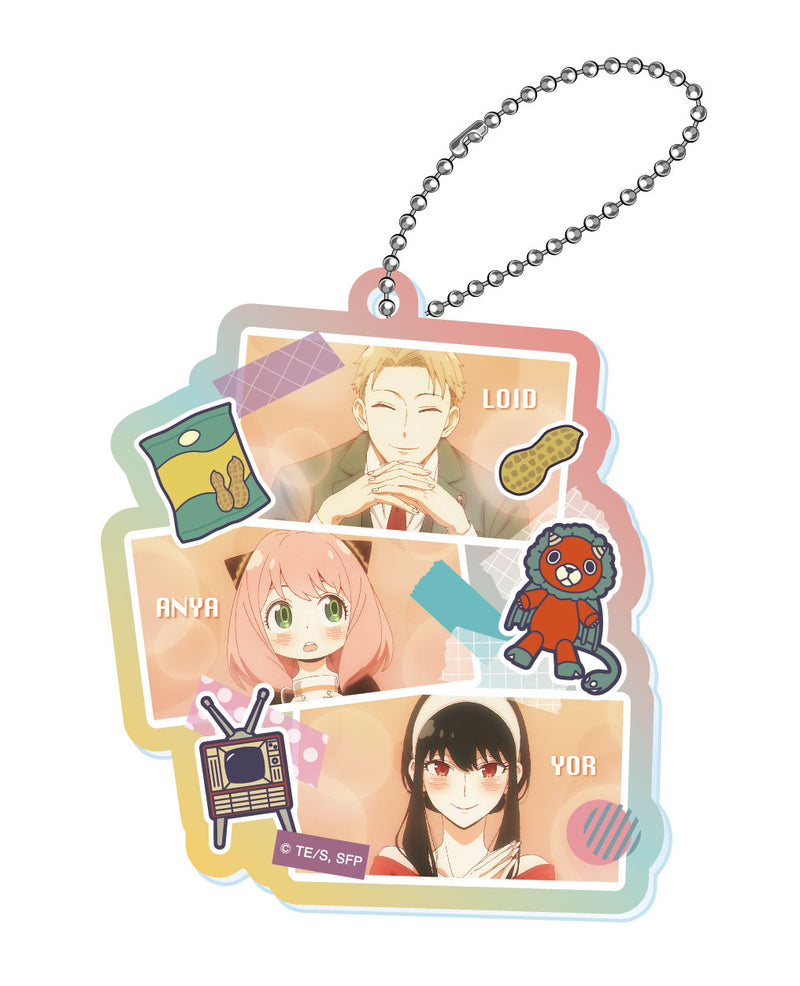 SPY x FAMILY Twinkle Collage Acrylic Key Chain