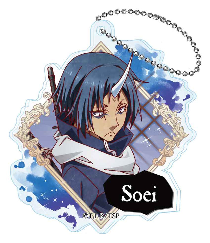 That Time I Got Reincarnated as a Slime the Movie: Scarlet Bond Twinkle Vintage Series Acrylic Key Chain(1 Random)