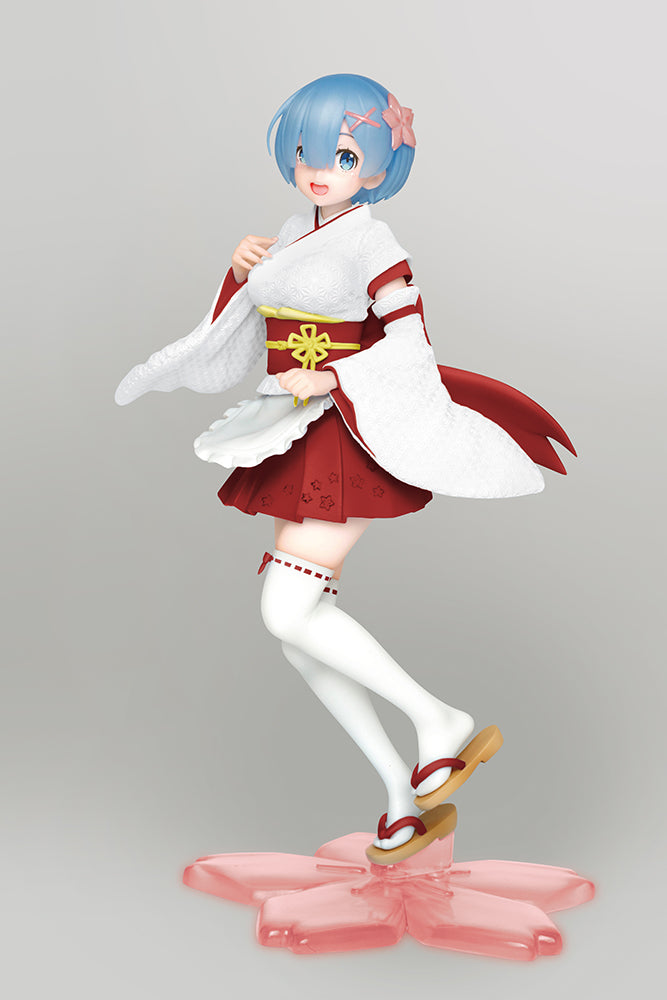 Re:Zero Starting Life in Another World TAITO Precious Figure Rem Japanese Maid Ver. Renewal Edition