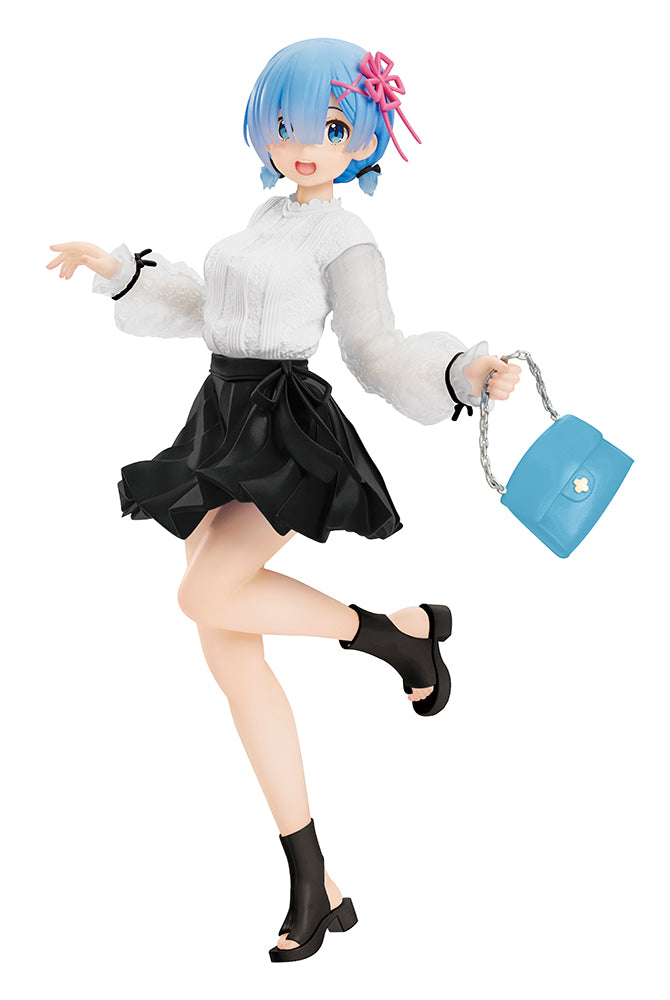 Re:Zero Starting Life in Another World TAITO Precious Figure Rem (Outing Coordination Ver.) Renewal Edition