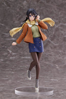 Rascal Does Not Dream of a Dreaming Girl TAITO Coreful Figure Mai Sakurajima (Winter Wear Ver.)