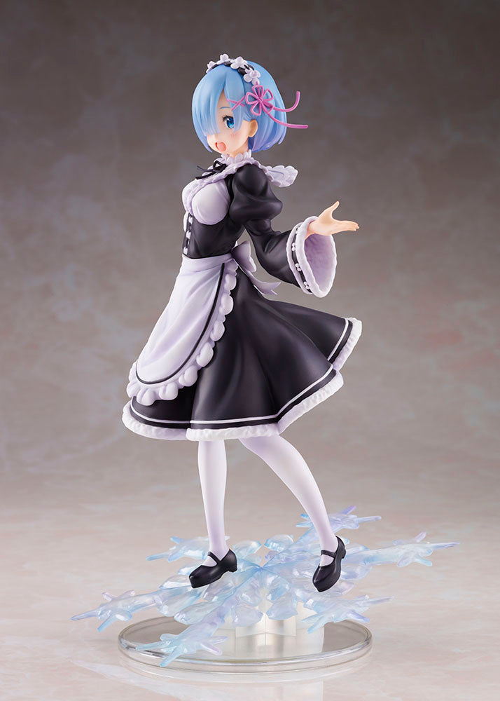 Re:Zero Starting Life in Another World Taito AMP Figure Rem Winter Maid Ver.