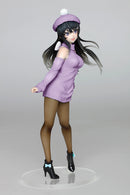 Rascal Does Not Dream of Bunny Girl Senpai TAITO Coreful Figure Mai Sakurajima Knit One-piece Ver. Renewal Edition