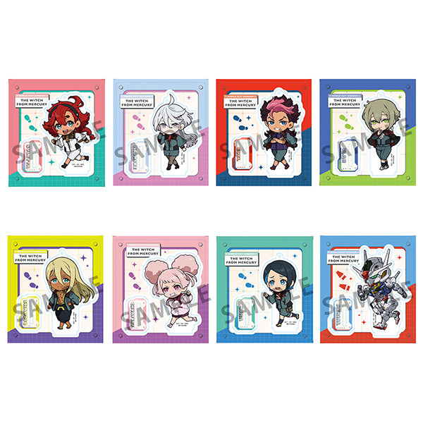 Gundam Mobile Suit The Witch from Mercury MEGAHOUSE Tokotoko Acrylic Stand(Box of 8pcs)