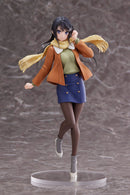 Rascal Does Not Dream of a Dreaming Girl TAITO Coreful Figure Mai Sakurajima (Winter Wear Ver.)