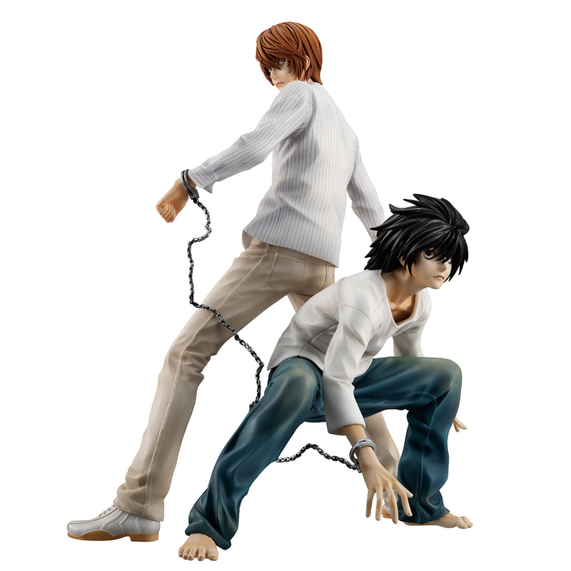 DEATH NOTE  MEGAHOUSE GEM YAGAMI RAITO & L