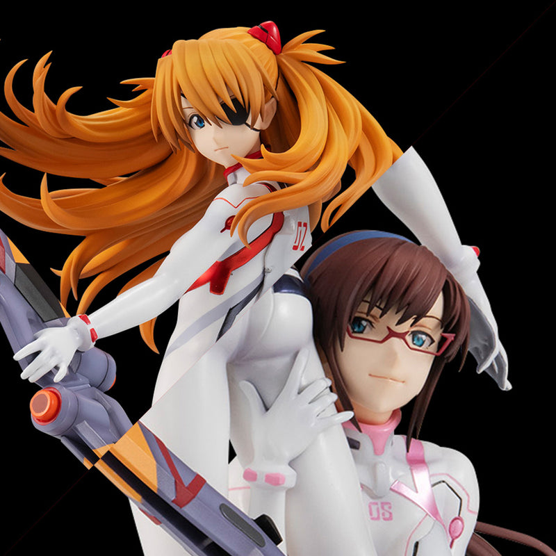 Evangelion：3.0+1.0 Thrice Upon a Time MEGAHOUSE G.E.M. series Shikinami Asuka Langley & Makinami Mari Illustrious