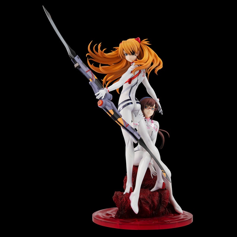 Evangelion：3.0+1.0 Thrice Upon a Time MEGAHOUSE G.E.M. series Shikinami Asuka Langley & Makinami Mari Illustrious