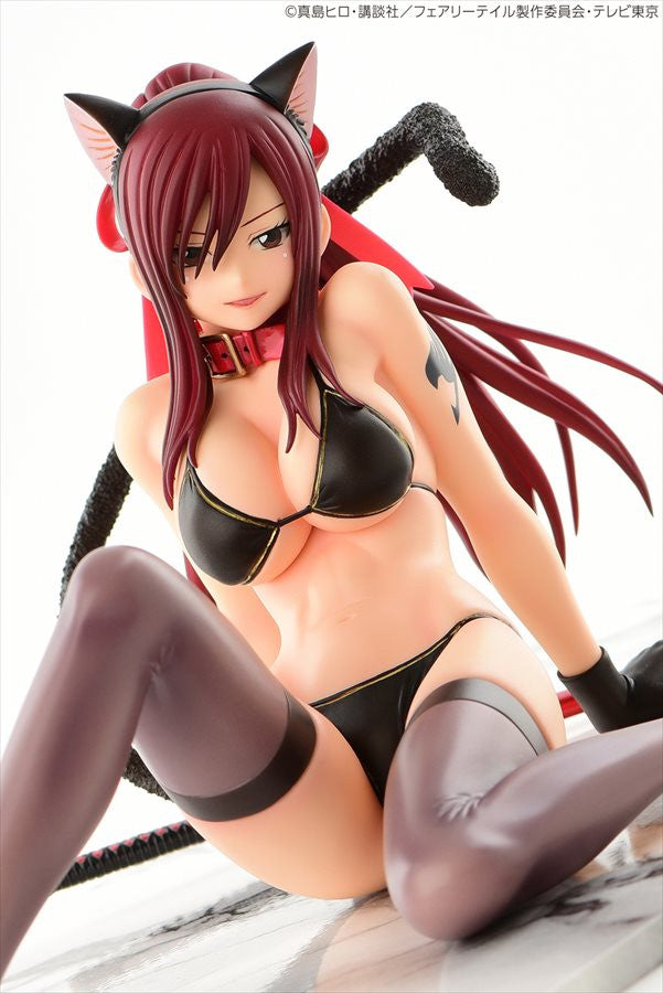 FAIRY TAIL OrcaToys Erza Scarlet Black Cat Gravure Style