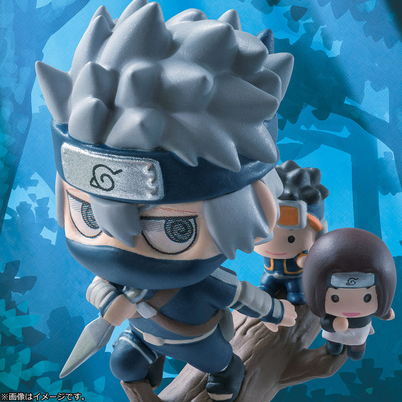 NARUTO MEGAHOUSE PETIT CHARALAND  KAKASHI SPECIAL! (Set or 6 Characters)