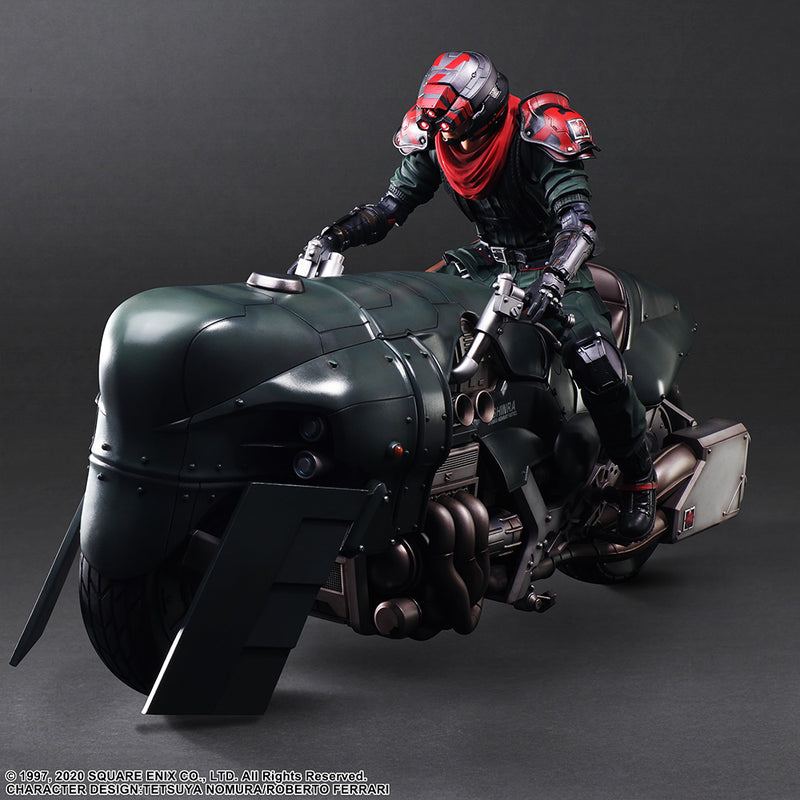 FINAL FANTASY VII REMAKE™ Square Enix PLAY ARTS KAI™ Action Figure SHINRA ELITE SECURITY OFFICER & MOTORCYCLE SET