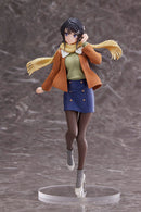 Rascal Does Not Dream of a Dreaming Girl TAITO Coreful Figure Mai Sakurajima (Winter Wear Ver.)
