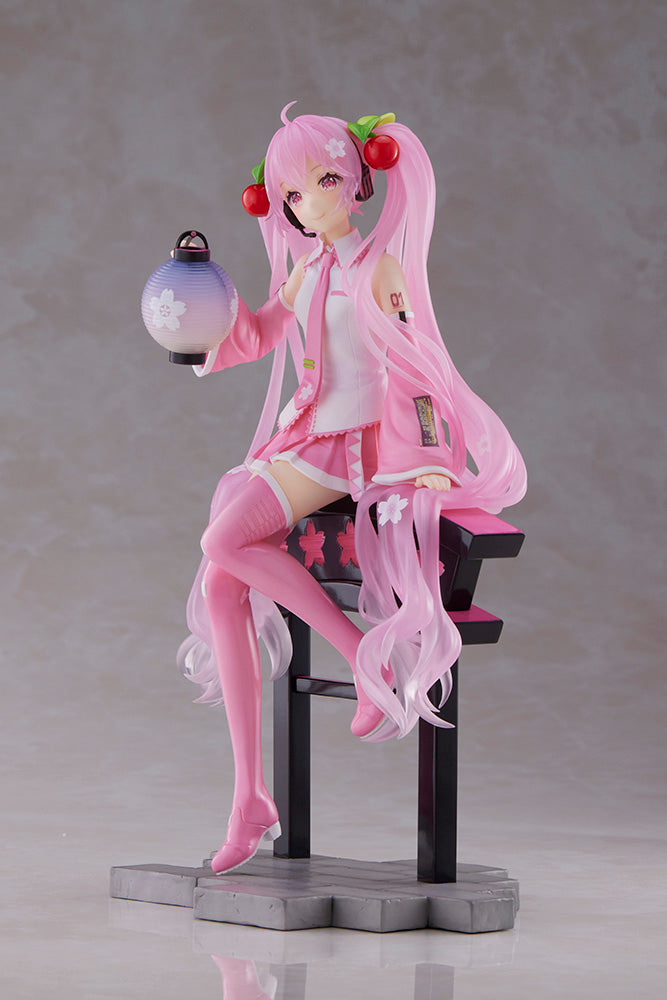 Sakura Miku TAITO AMP+ Figure Sakura Lantern Ver.