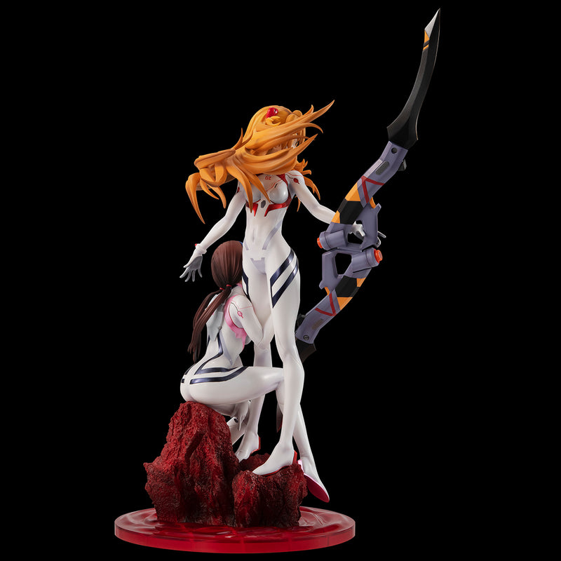 Evangelion：3.0+1.0 Thrice Upon a Time MEGAHOUSE G.E.M. series Shikinami Asuka Langley & Makinami Mari Illustrious