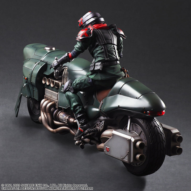 FINAL FANTASY VII REMAKE™ Square Enix PLAY ARTS KAI™ Action Figure SHINRA ELITE SECURITY OFFICER & MOTORCYCLE SET