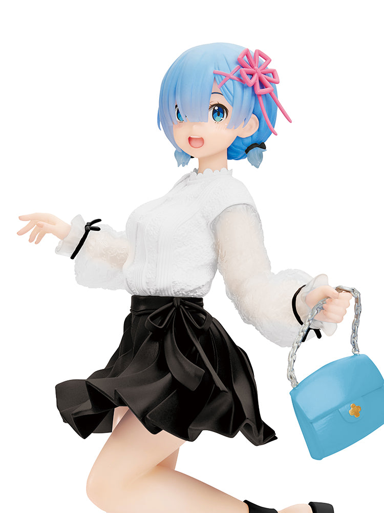 Re:Zero Starting Life in Another World TAITO Precious Figure Rem (Outing Coordination Ver.) Renewal Edition