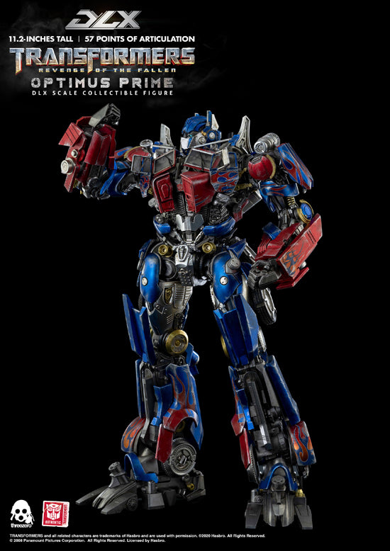 Transformers: Revenge of the Fallen Hasbro x ThreeA DLX Optimus Prime