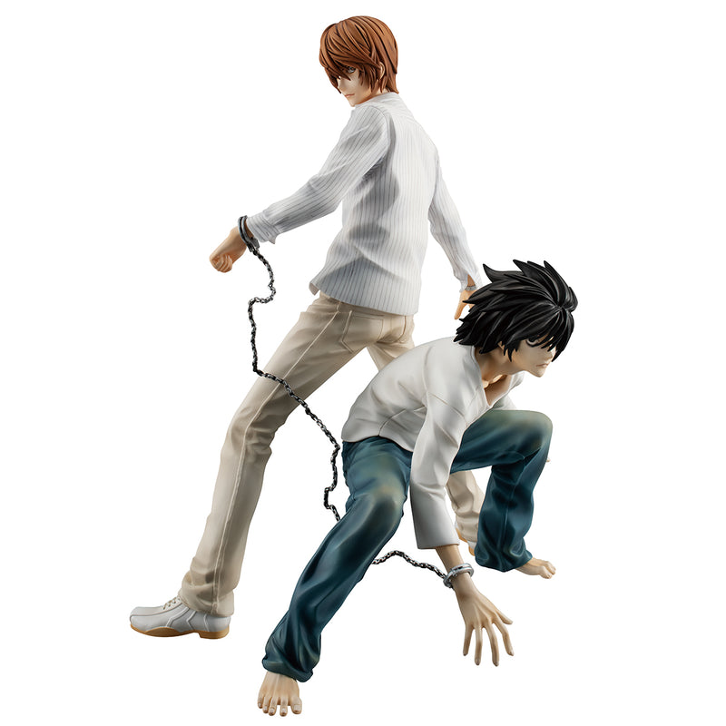 DEATH NOTE  MEGAHOUSE GEM YAGAMI RAITO & L