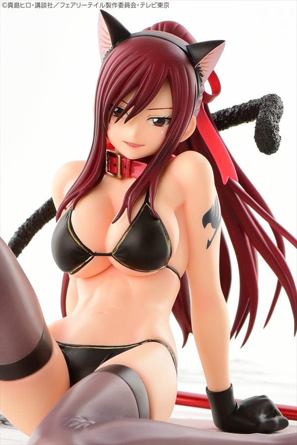 FAIRY TAIL OrcaToys Erza Scarlet Black Cat Gravure Style