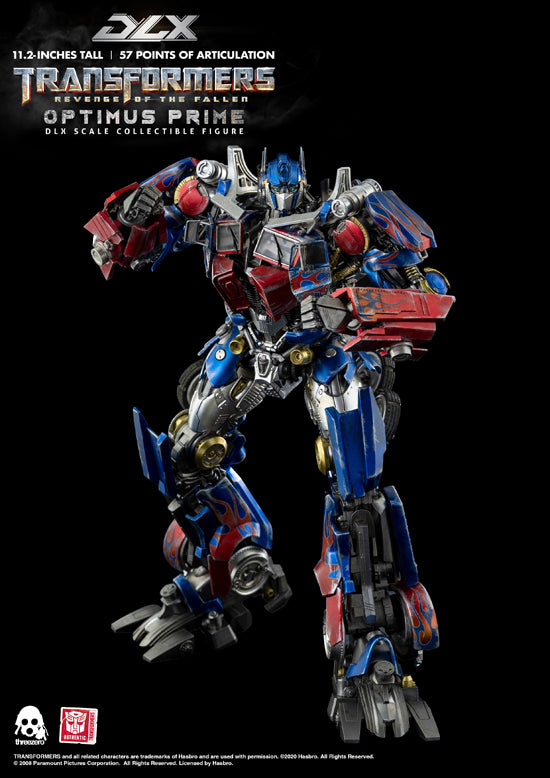 Transformers: Revenge of the Fallen Hasbro x ThreeA DLX Optimus Prime