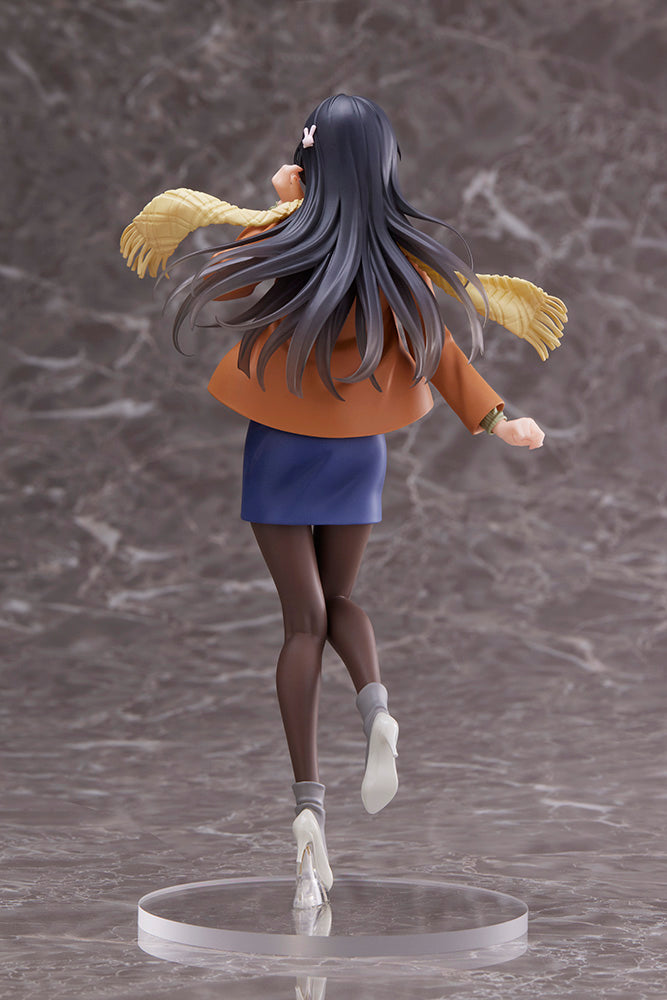 Rascal Does Not Dream of a Dreaming Girl TAITO Coreful Figure Mai Sakurajima (Winter Wear Ver.)