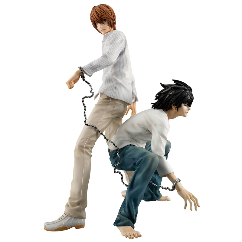 DEATH NOTE  MEGAHOUSE GEM YAGAMI RAITO & L