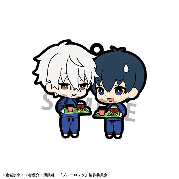 BLUE ROCK MEGAHOUSE Rubber Mascot Buddycolle (Set 6)