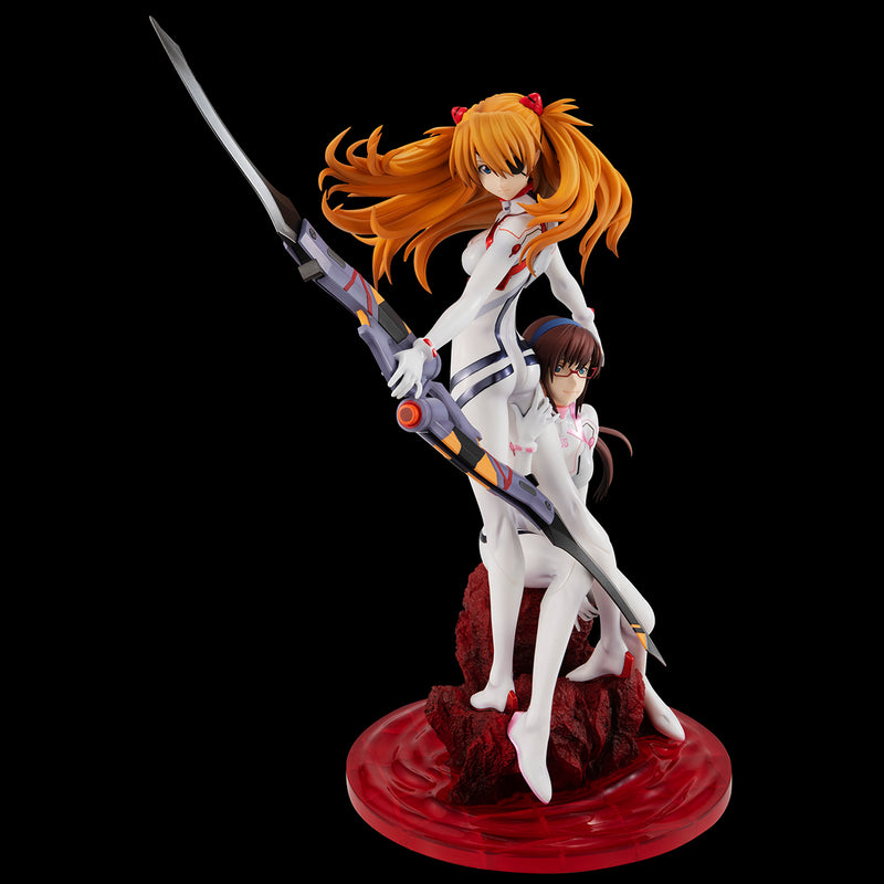 Evangelion：3.0+1.0 Thrice Upon a Time MEGAHOUSE G.E.M. series Shikinami Asuka Langley & Makinami Mari Illustrious