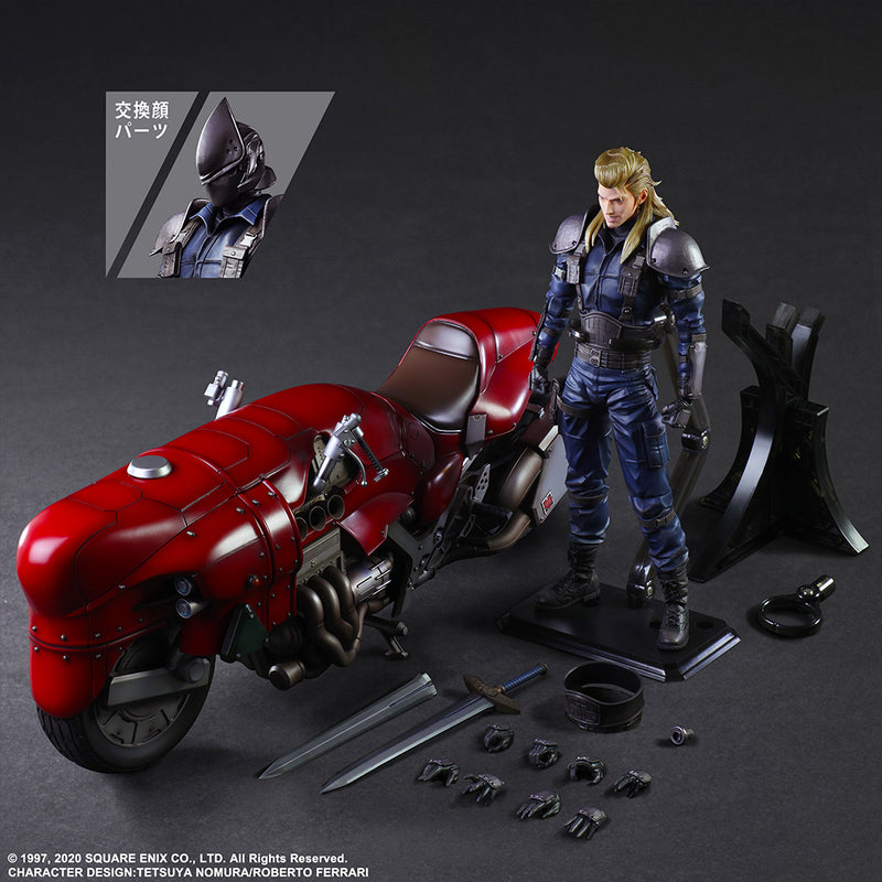 FINAL FANTASY VII REMAKE™ Square Enix PLAY ARTS KAI™ Action Figure ROCHE & MOTORCYCLE SET