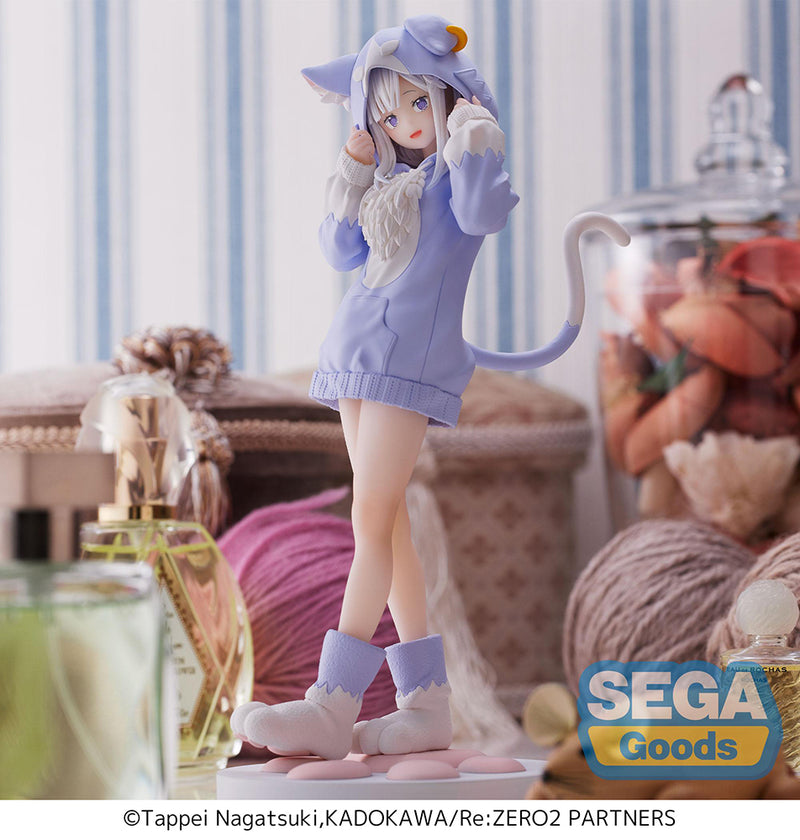 Re:ZERO -Starting Life in Another World- SEGA Luminasta Emilia Mofumofu Pack