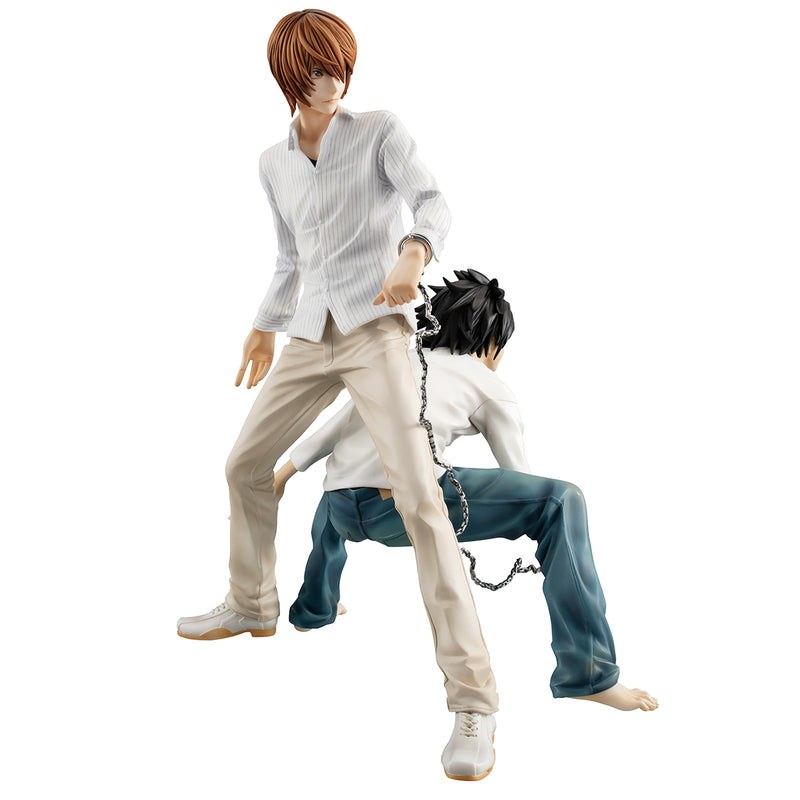 DEATH NOTE  MEGAHOUSE GEM YAGAMI RAITO & L