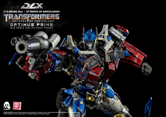 Transformers: Revenge of the Fallen Hasbro x ThreeA DLX Optimus Prime