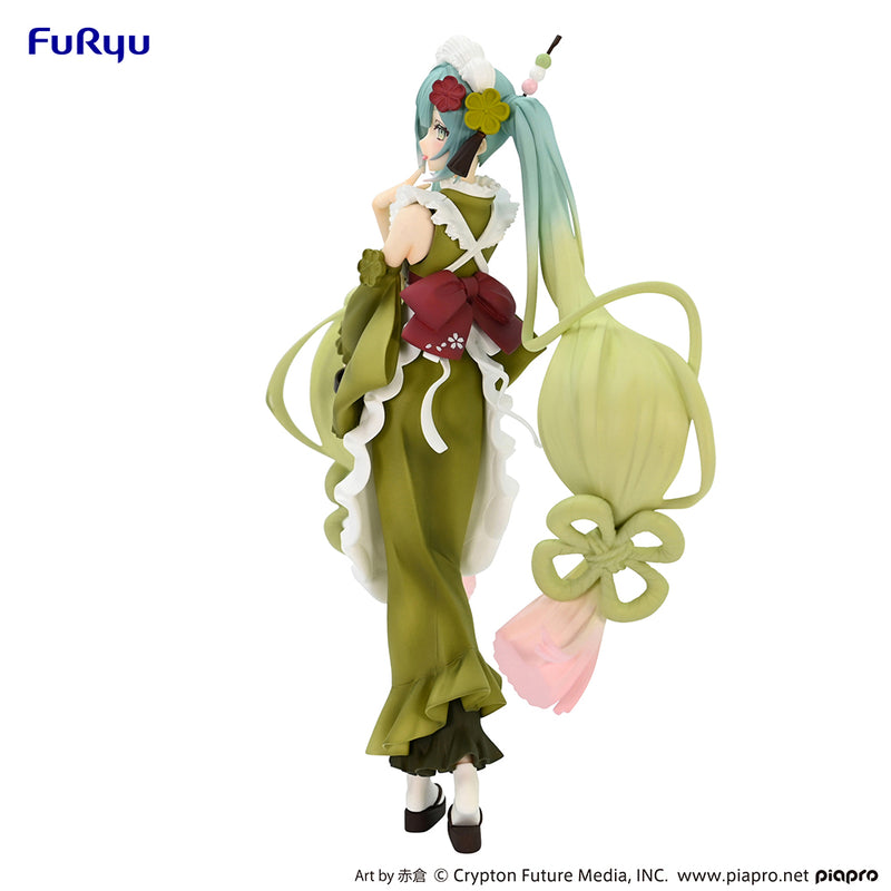 Hatsune Miku FuRyu Exceed Creative Figure Matcha Green Tea Parfait