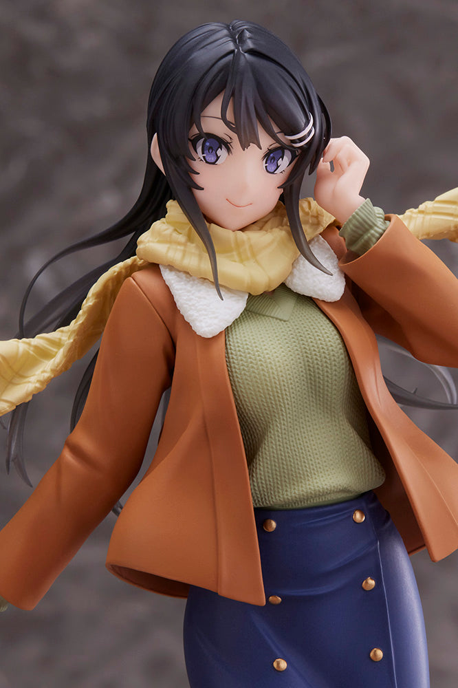 Rascal Does Not Dream of a Dreaming Girl TAITO Coreful Figure Mai Sakurajima (Winter Wear Ver.)