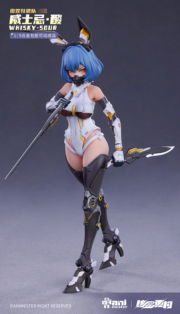 NUCLEAR GOLD RECONSTRUCTION WHISKY SOUR 1/9 SCALE ACTION FIGURE