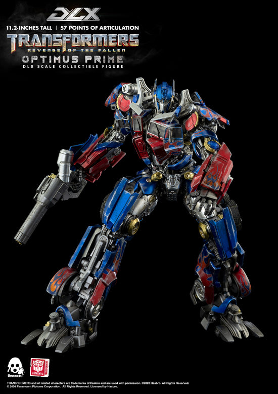 Transformers: Revenge of the Fallen Hasbro x ThreeA DLX Optimus Prime