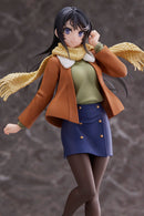 Rascal Does Not Dream of a Dreaming Girl TAITO Coreful Figure Mai Sakurajima (Winter Wear Ver.)