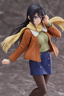 Rascal Does Not Dream of a Dreaming Girl TAITO Coreful Figure Mai Sakurajima (Winter Wear Ver.)