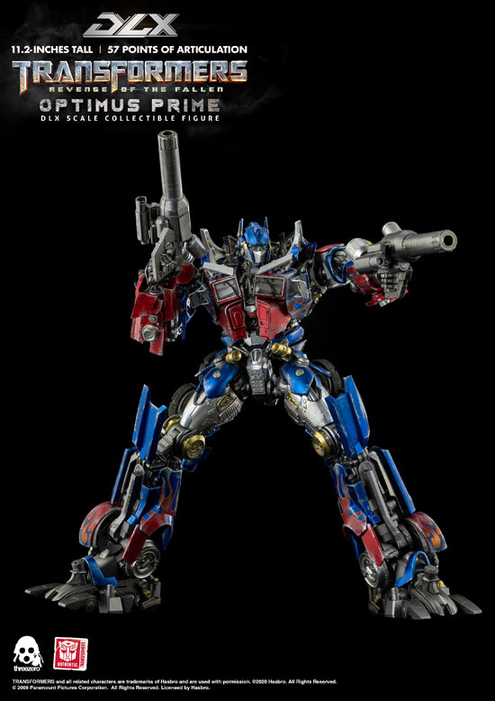 Transformers: Revenge of the Fallen Hasbro x ThreeA DLX Optimus Prime