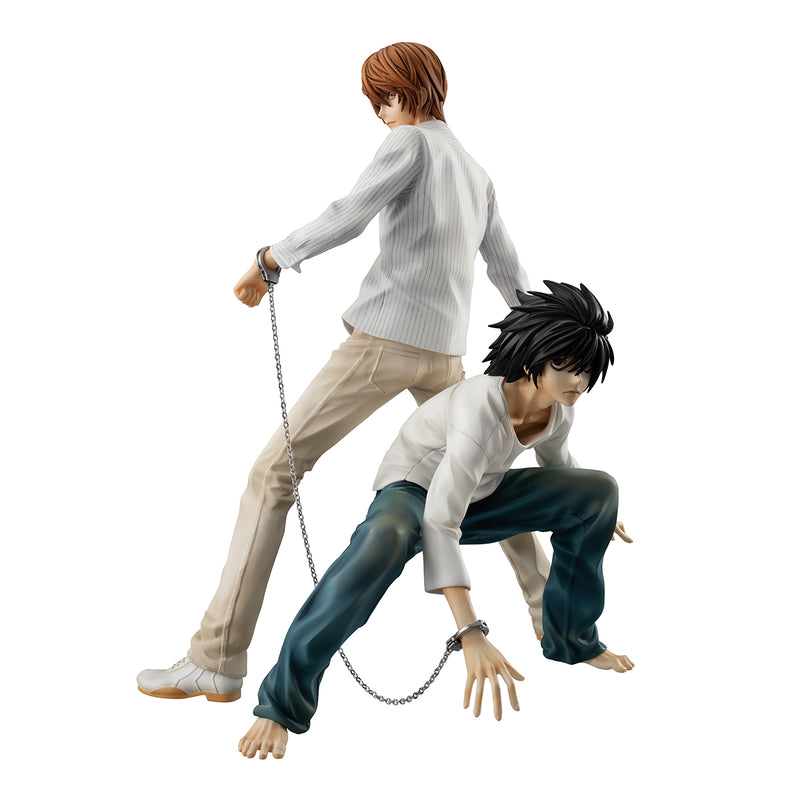 DEATH NOTE  MEGAHOUSE GEM YAGAMI RAITO & L