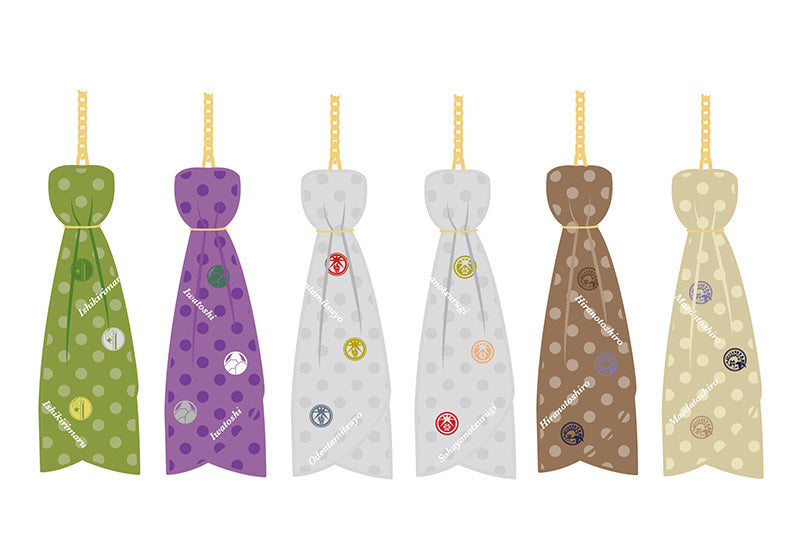 Touken Ranbu -ONLINE- ORANGE ROUGE Scarf Charms: Odentamitsuyo