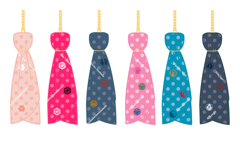 Touken Ranbu -ONLINE- ORANGE ROUGE Scarf Charms: Monoyoshi Sadamune