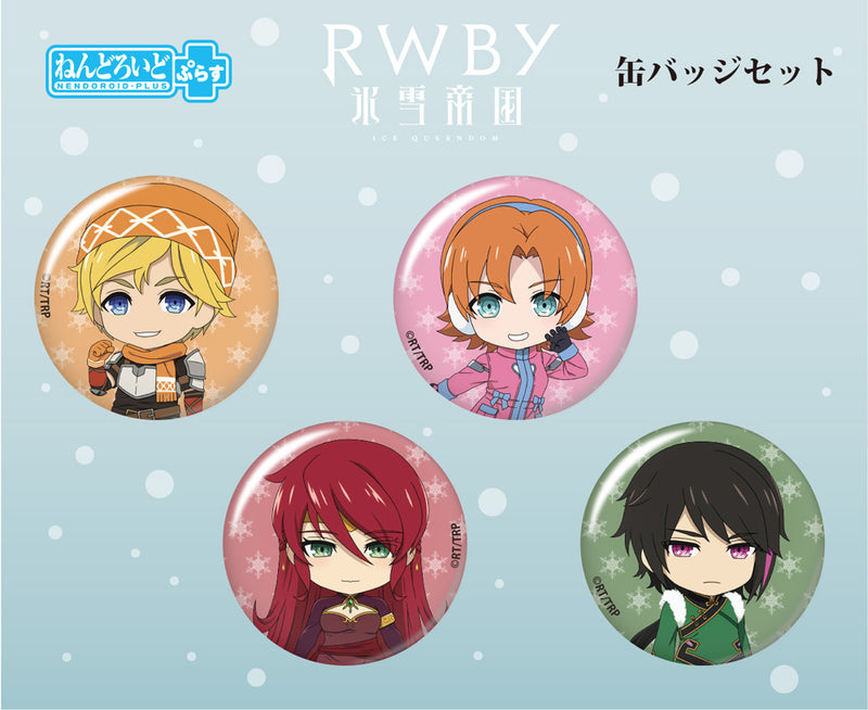 RWBY: Ice Queendom Nendoroid Plus Pinback Button Set (Team JNPR)