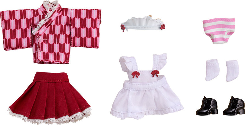 Nendoroid Doll Good Smile Company Nendoroid Doll: Outfit Set (Japanese-Style Maid - Pink)
