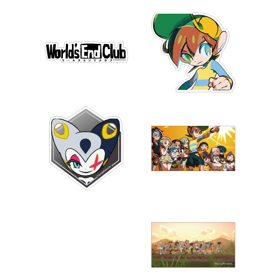 World's End Club Good Smile Company Sticker Set