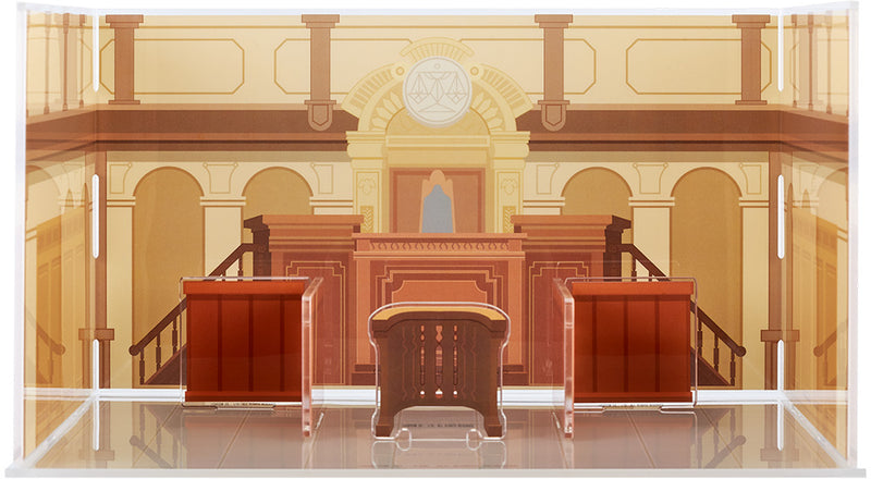 Ace Attorney Good Smile Company Acrylic Diorama Background Courtroom